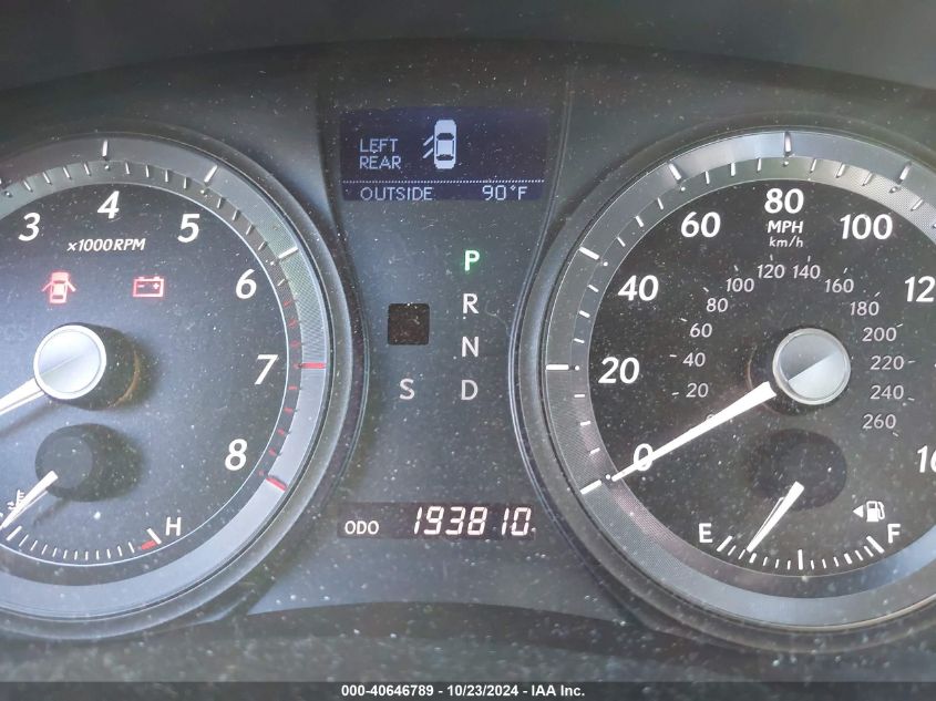 2009 Lexus Es 350 VIN: JTHBJ46GX92320203 Lot: 40646789