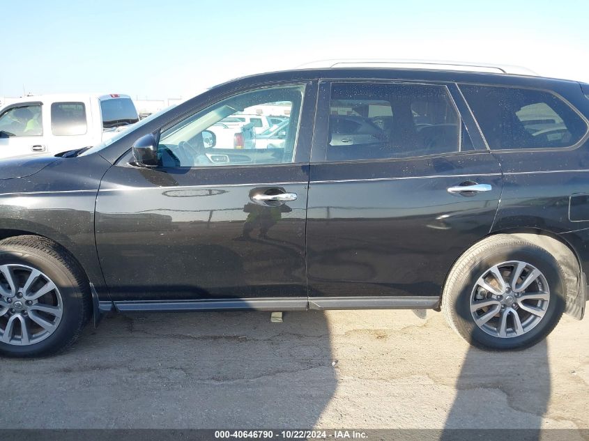 2015 Nissan Pathfinder Sv VIN: 5N1AR2MN7FC655769 Lot: 40646790