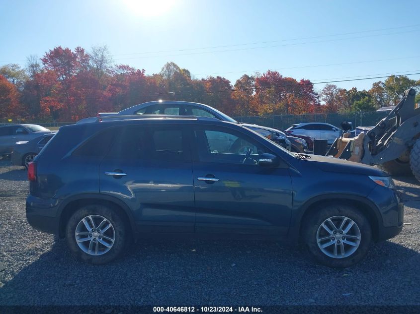 2014 Kia Sorento Lx VIN: 5XYKT3A63EG478192 Lot: 40646812