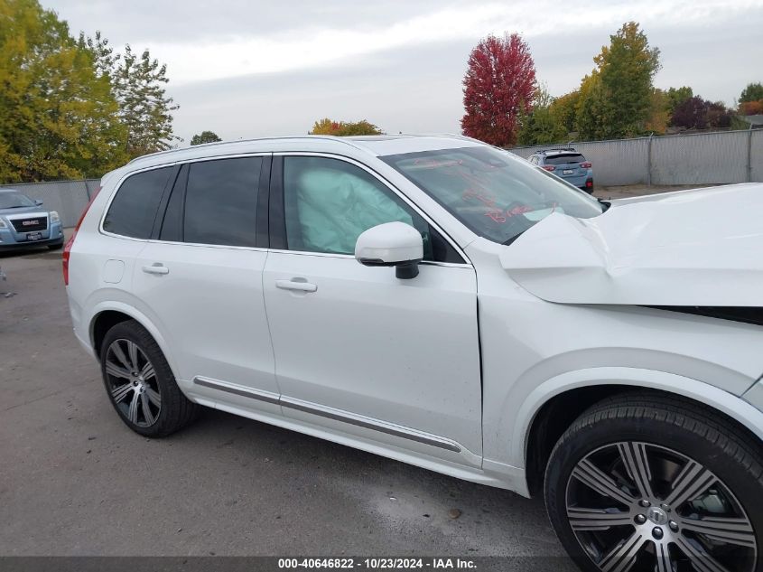 2025 Volvo Xc90 Plug-In Hybrid Plus VIN: YV4H60JE6S1301040 Lot: 40646822