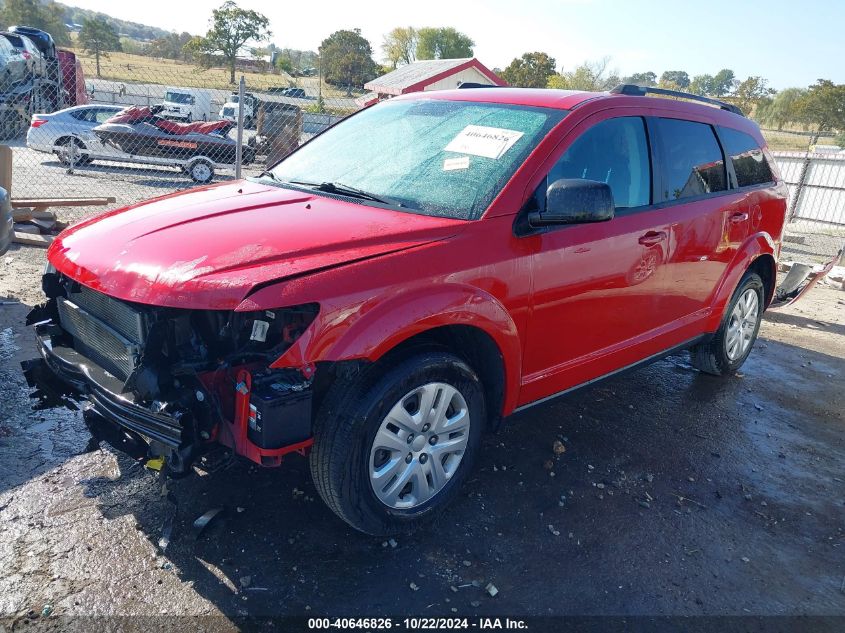 VIN 3C4PDCAB1HT627115 2017 Dodge Journey, SE no.2