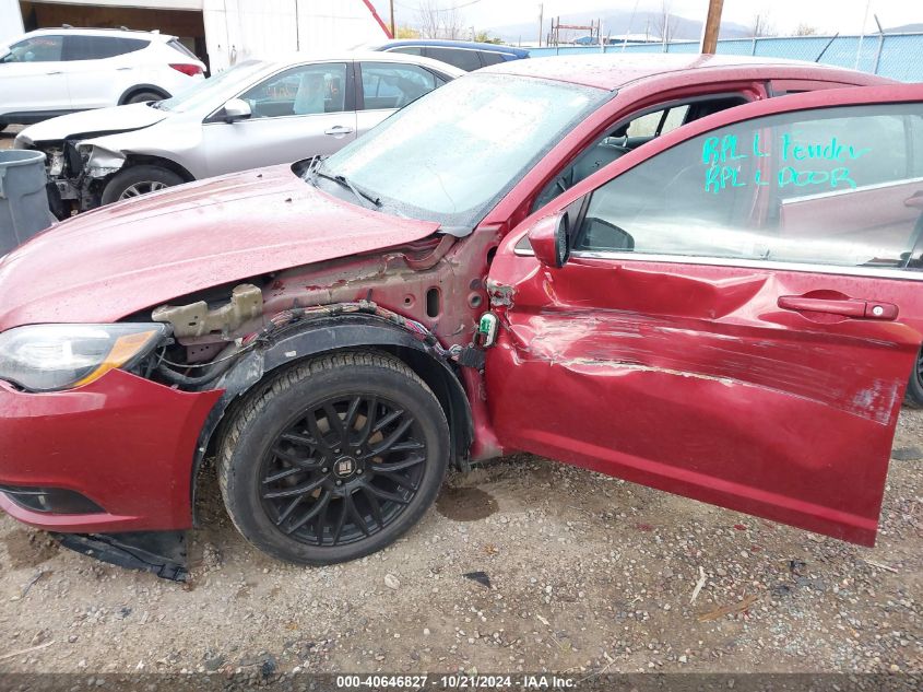 2014 Chrysler 200 Limited VIN: 1C3CCBCG2EN152045 Lot: 40646827