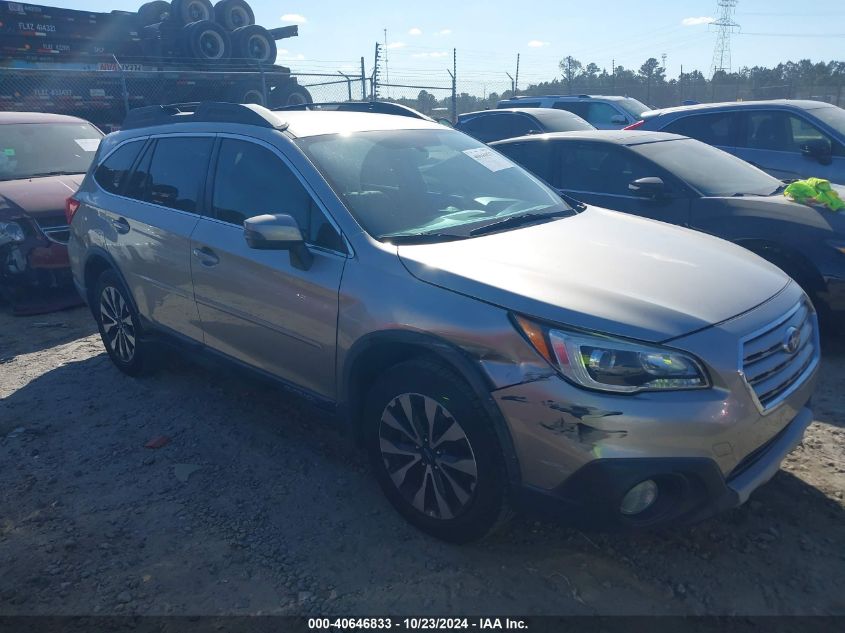 2015 Subaru Outback 2.5I Limited VIN: 4S4BSBJC8F3235935 Lot: 40646833