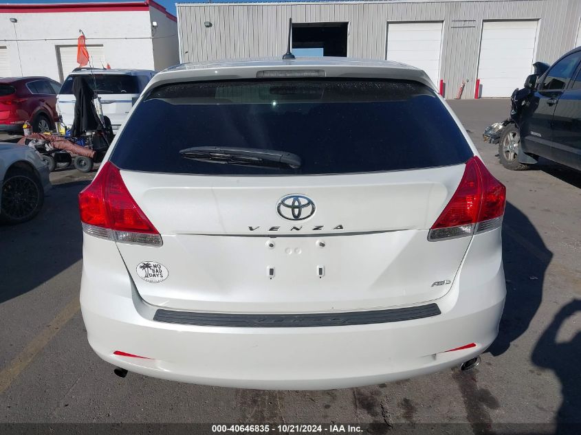 2009 Toyota Venza VIN: 4T3BK11A49U010846 Lot: 40646835