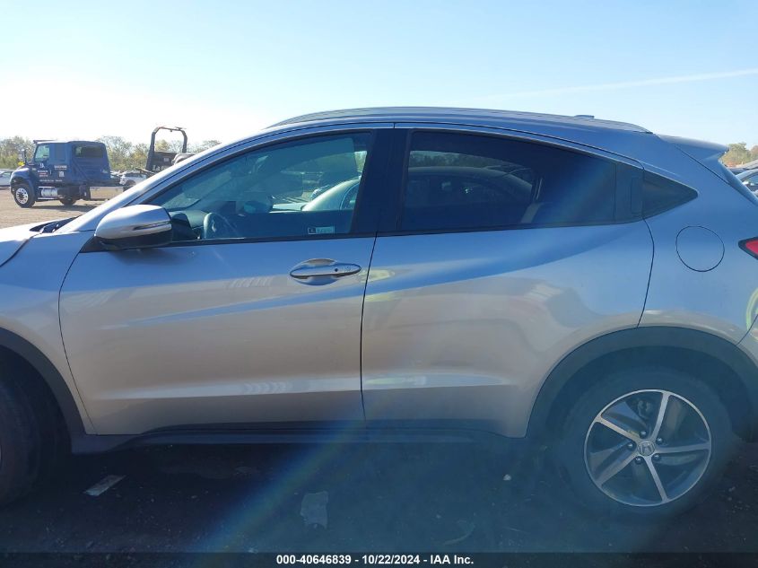 2022 Honda Hr-V Awd Ex VIN: 3CZRU6H58NM729778 Lot: 40646839