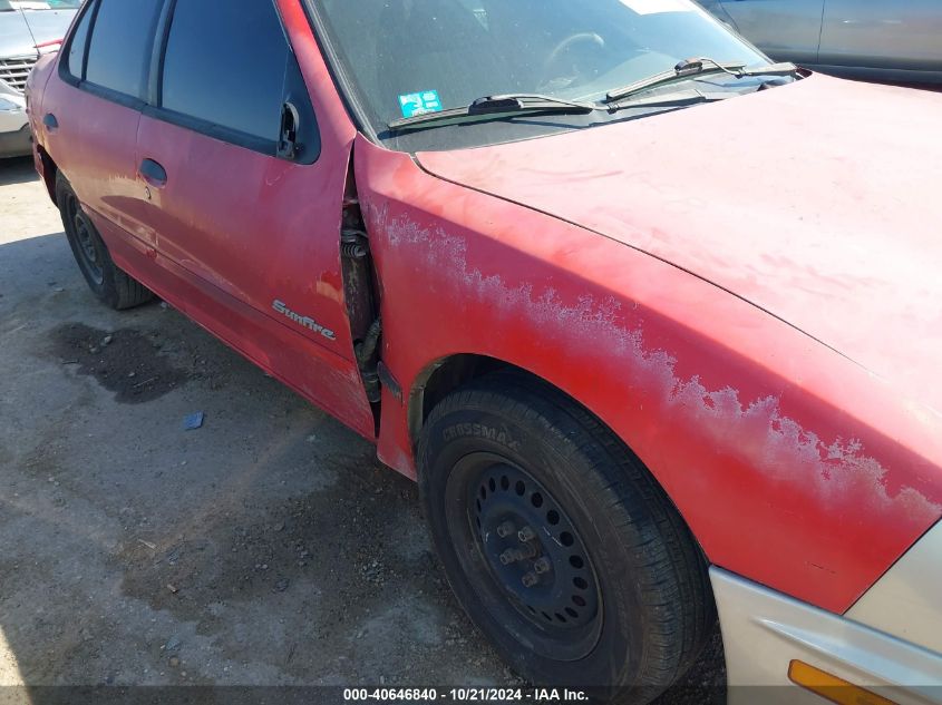 2001 Pontiac Sunfire Se VIN: 1G2JB524417415024 Lot: 40646840