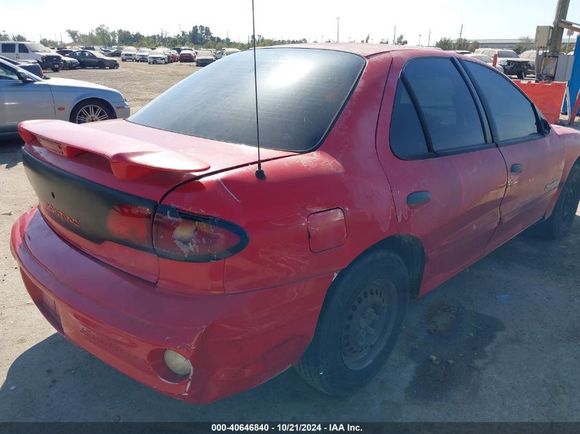 2001 Pontiac Sunfire Se VIN: 1G2JB524417415024 Lot: 40646840