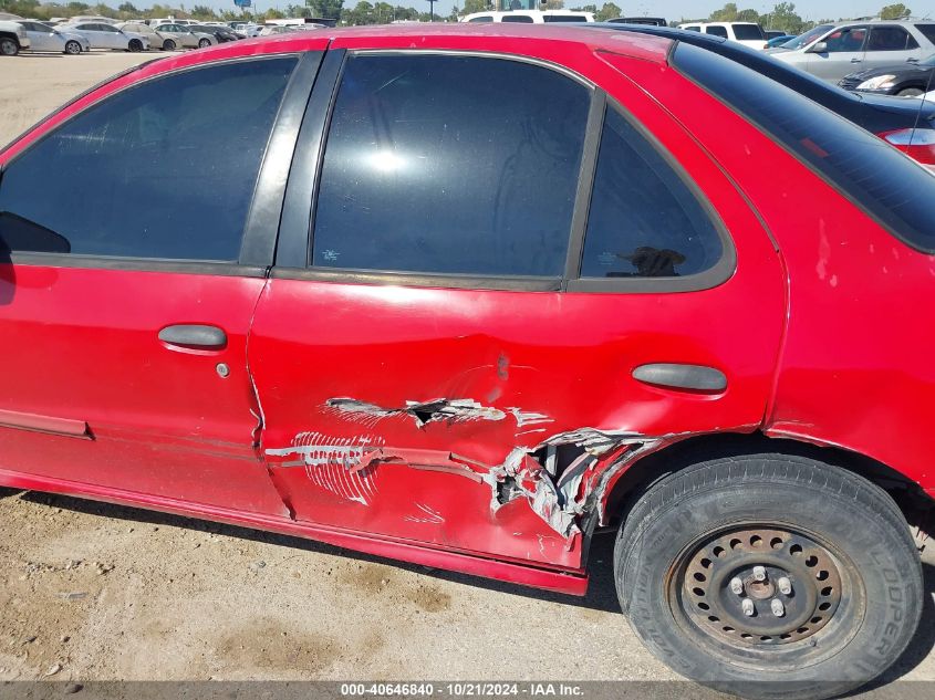 2001 Pontiac Sunfire Se VIN: 1G2JB524417415024 Lot: 40646840