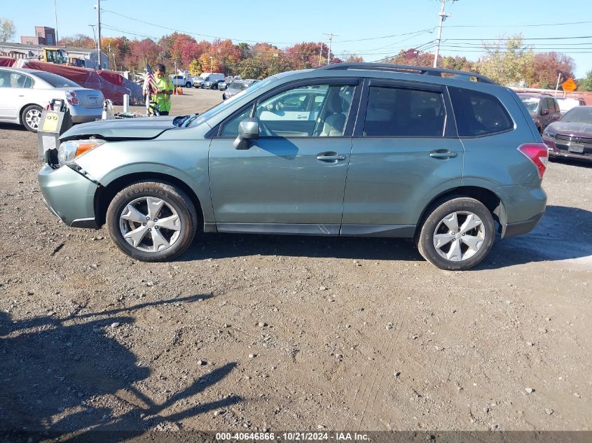 2016 Subaru Forester 2.5I Premium VIN: JF2SJADC2GH529625 Lot: 40646866