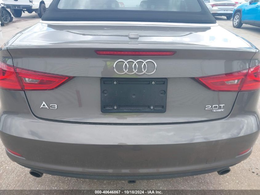 2015 Audi A3 2.0T Premium VIN: WAU3FLFF8F1058656 Lot: 40646867