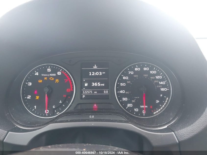 2015 Audi A3 2.0T Premium VIN: WAU3FLFF8F1058656 Lot: 40646867