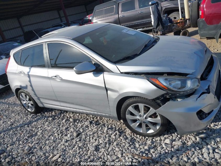 2012 Hyundai Accent Se VIN: KMHCU5AE6CU020478 Lot: 40646870