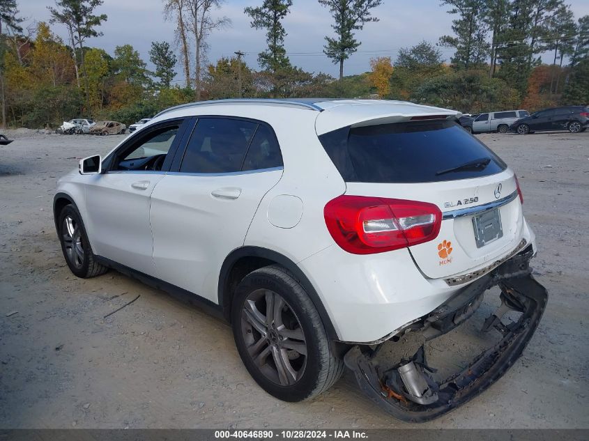 2018 Mercedes-Benz Gla 250 VIN: WDCTG4EB9JJ488672 Lot: 40646890