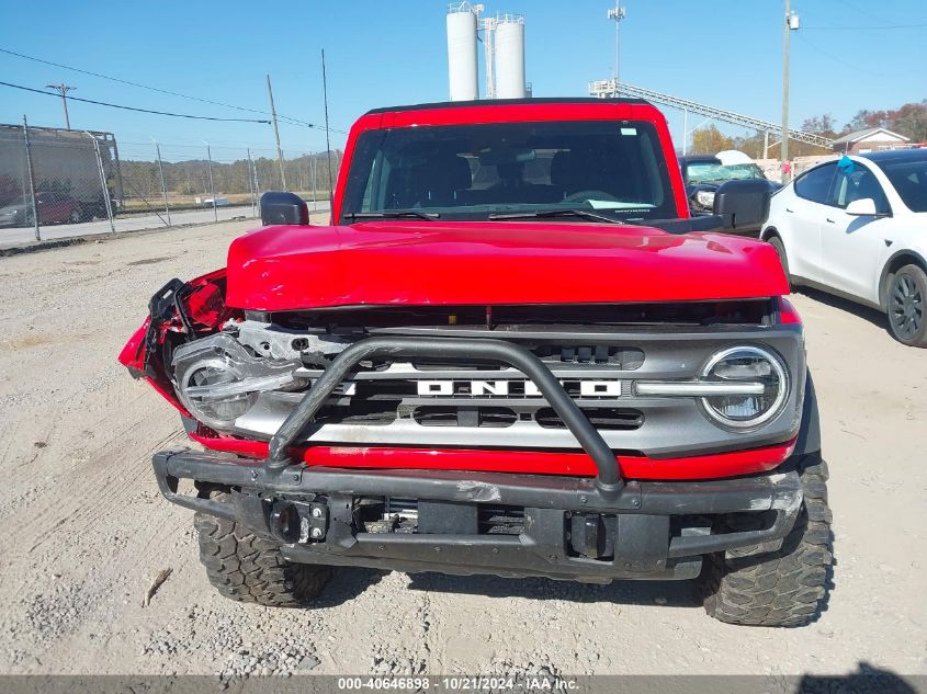 2022 Ford Bronco Big Bend VIN: 1FMDE5BHXNLA98295 Lot: 40646898