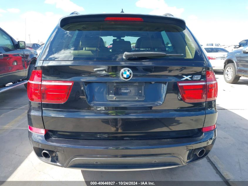 2013 BMW X5 xDrive35I/xDrive35I Premium/xDrive35I Sport Activity VIN: 5UXZV4C5XD0B12805 Lot: 40646927