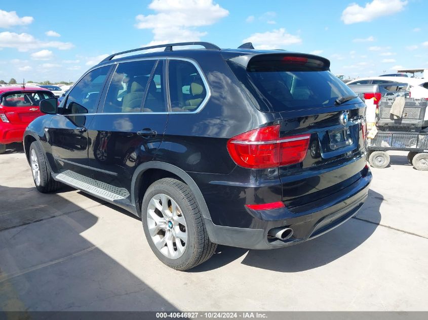 VIN 5UXZV4C5XD0B12805 2013 BMW X5 no.3