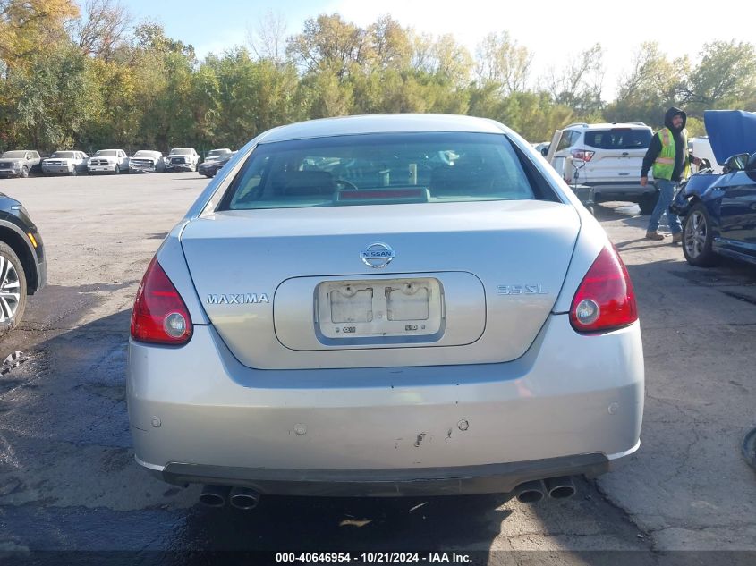 2007 Nissan Maxima 3.5 Sl VIN: 1N4BA41EX7C802772 Lot: 40646954