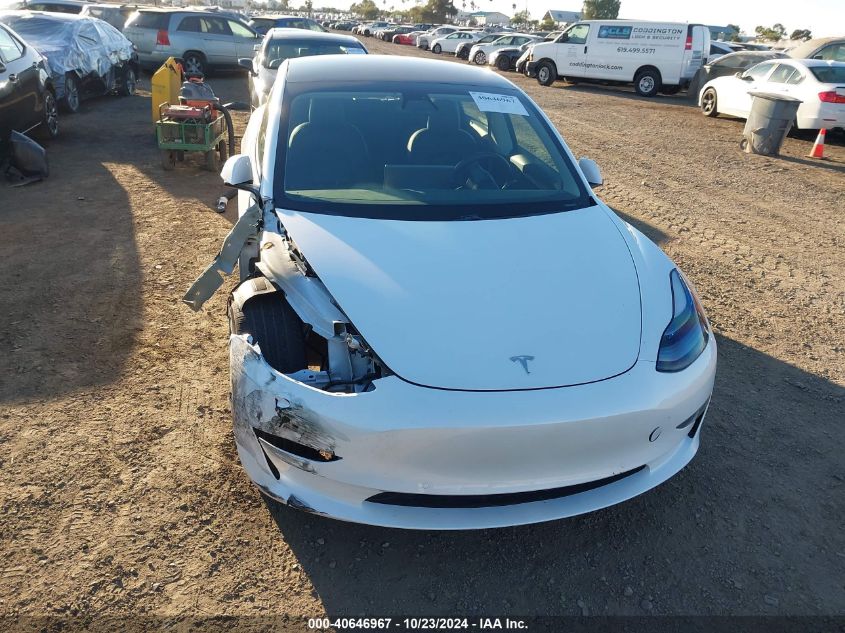 2021 Tesla Model 3 Long Range Dual Motor All-Wheel Drive VIN: 5YJ3E1EB6MF050505 Lot: 40646967