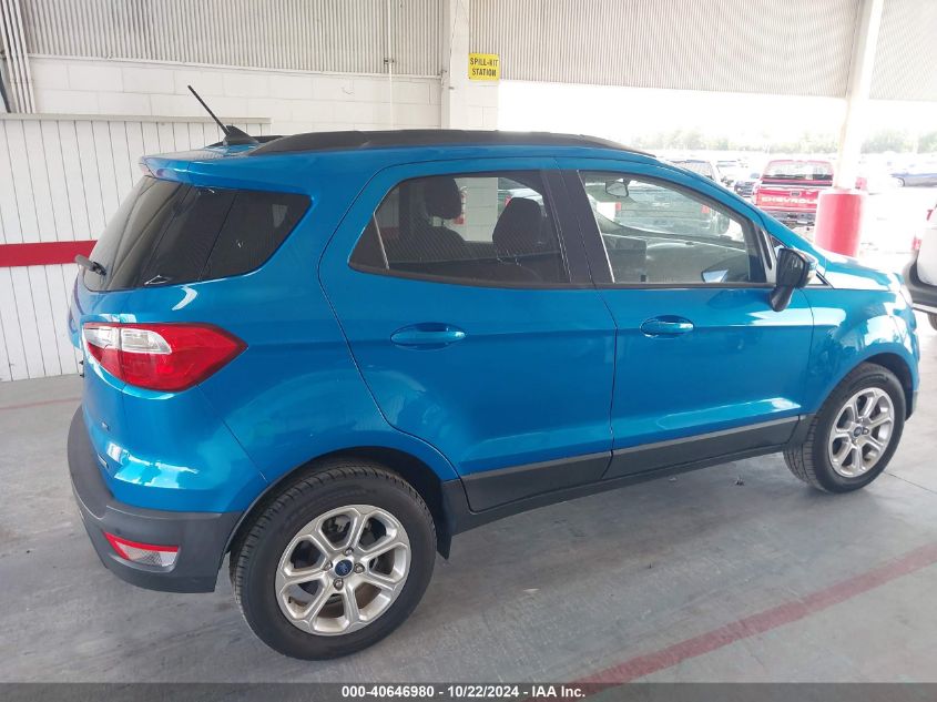 2018 Ford Ecosport Se VIN: MAJ3P1TE2JC158447 Lot: 40646980