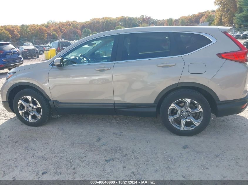 2019 Honda Cr-V Ex VIN: 2HKRW2H52KH610831 Lot: 40646989