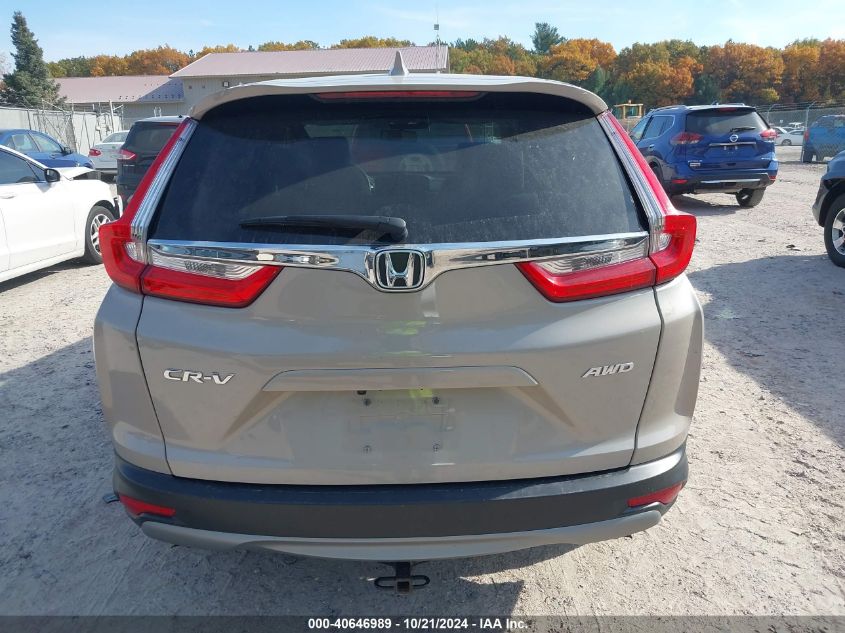 2019 Honda Cr-V Ex VIN: 2HKRW2H52KH610831 Lot: 40646989