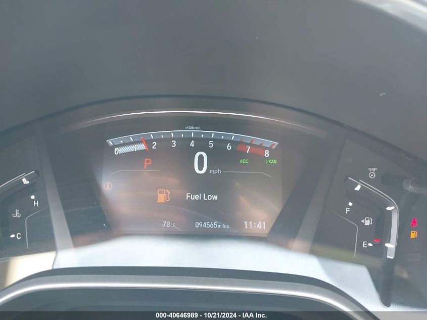 2019 Honda Cr-V Ex VIN: 2HKRW2H52KH610831 Lot: 40646989