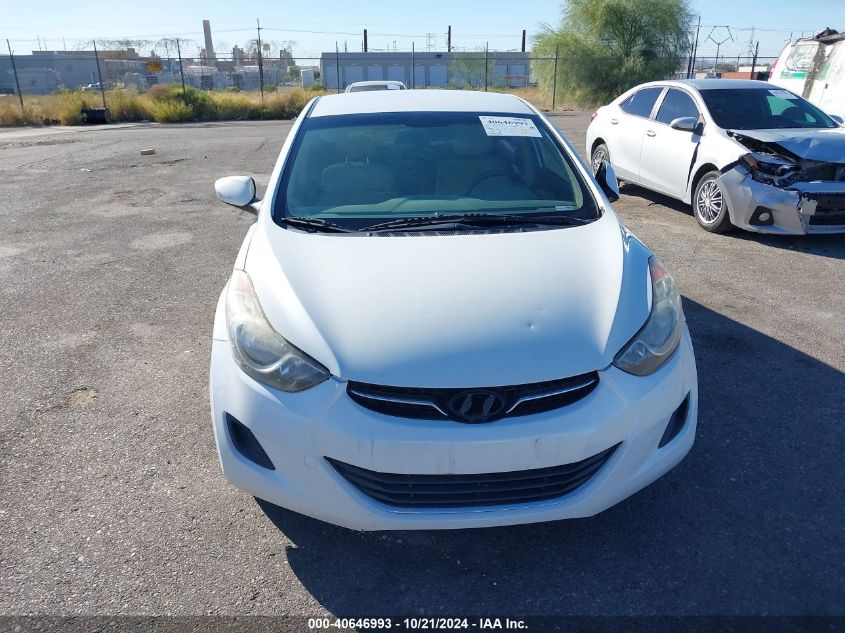 2011 Hyundai Elantra Gls/Limited VIN: 5NPDH4AEXBH031631 Lot: 40646993