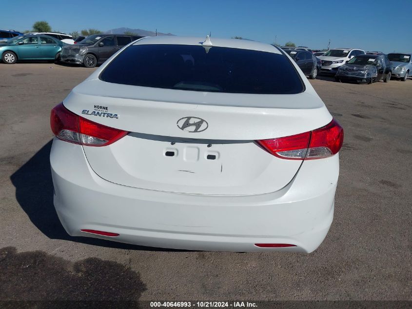 2011 Hyundai Elantra Gls/Limited VIN: 5NPDH4AEXBH031631 Lot: 40646993