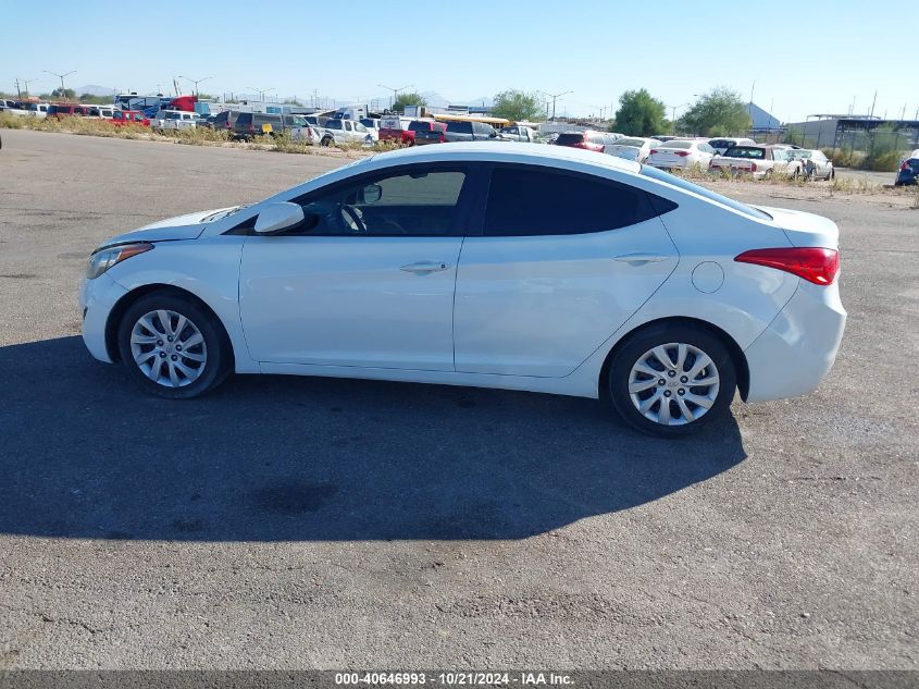 2011 Hyundai Elantra Gls/Limited VIN: 5NPDH4AEXBH031631 Lot: 40646993