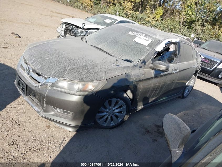 VIN 1HGCR2F85DA020614 2013 Honda Accord, Ex-L no.2