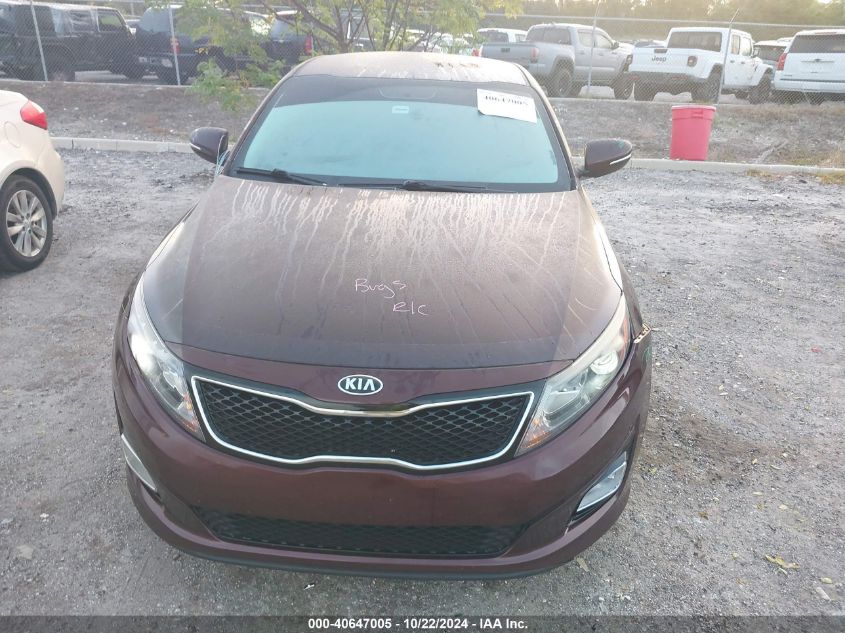 2014 Kia Optima Lx VIN: 5XXGM4A71EG318821 Lot: 40647005