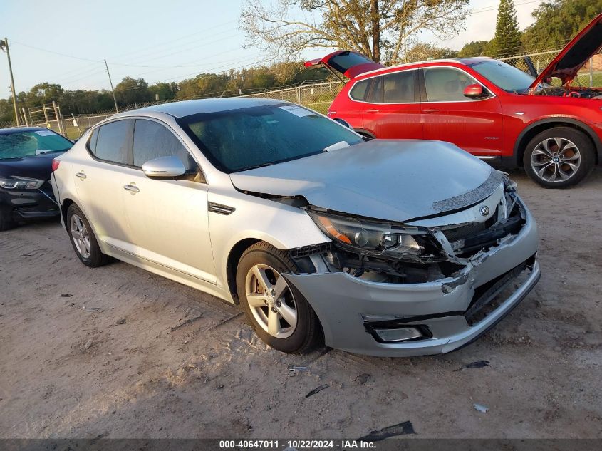 VIN 5XXGM4A77EG329936 2014 KIA Optima, LX no.1