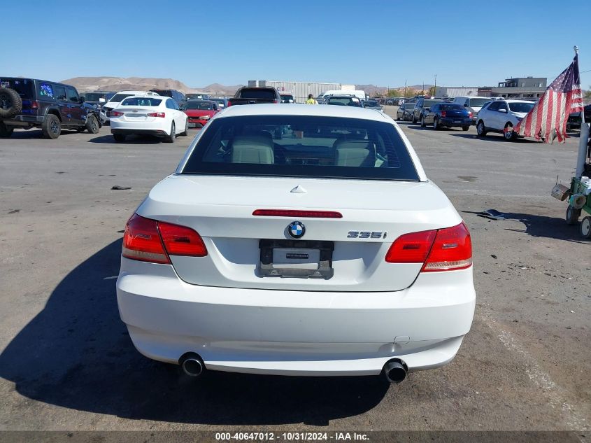 2008 BMW 335I VIN: WBAWL73588P178305 Lot: 40647012