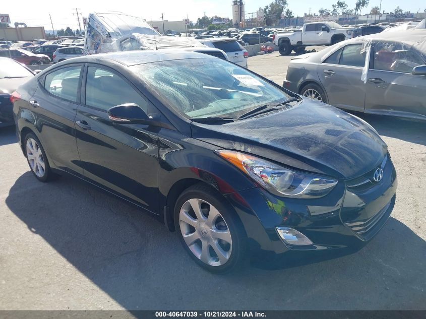 VIN KMHDH4AE0DU698857 2013 Hyundai Elantra, Limited no.1