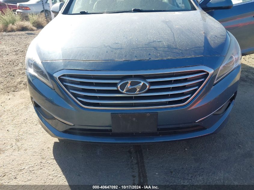 2016 Hyundai Sonata Se VIN: 5NPE24AF4GH281307 Lot: 40647092