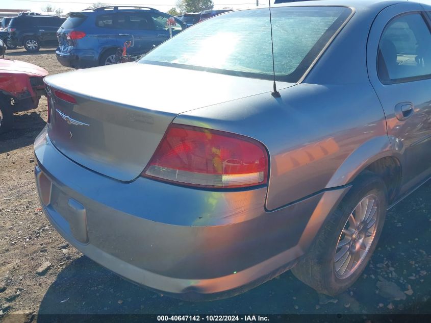 2006 Chrysler Sebring VIN: 1C3EL46X36N142996 Lot: 40647142