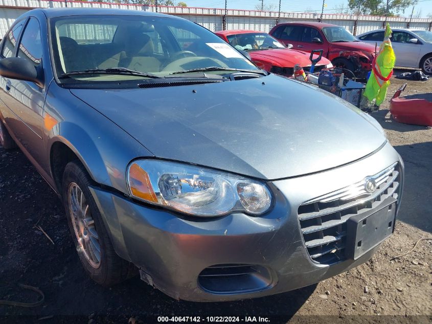 2006 Chrysler Sebring VIN: 1C3EL46X36N142996 Lot: 40647142