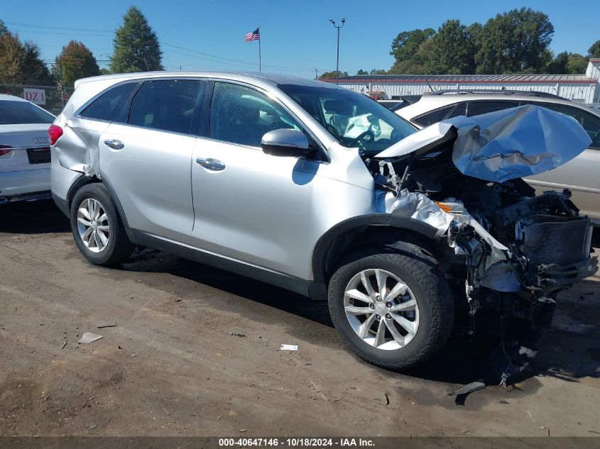 2017 Kia Sorento 2.4L L VIN: 5XYPG4A31HG188611 Lot: 40647146