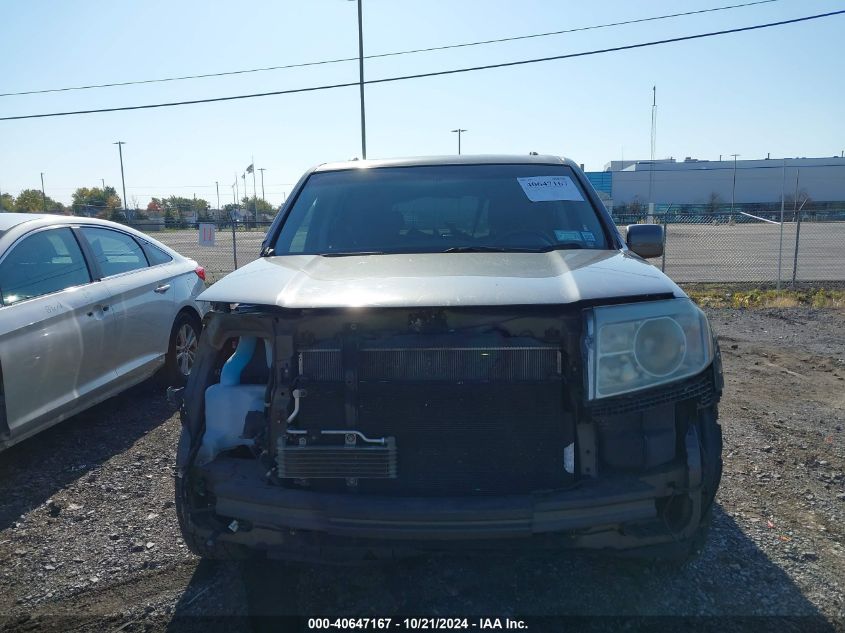 2011 Honda Pilot Ex-L VIN: 5FNYF4H52BB030419 Lot: 40647167