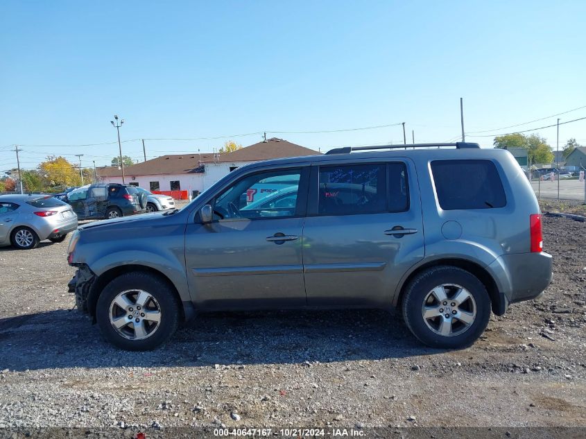 2011 Honda Pilot Ex-L VIN: 5FNYF4H52BB030419 Lot: 40647167