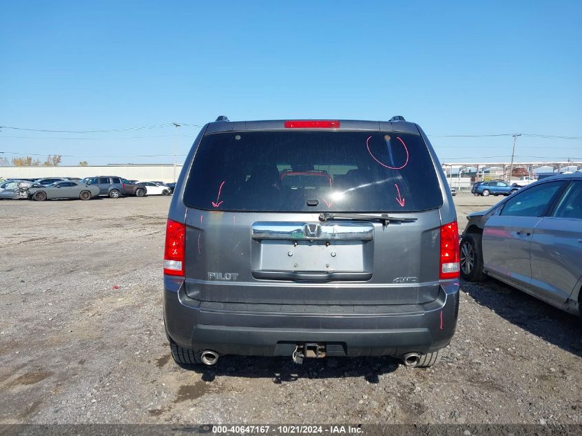 2011 Honda Pilot Ex-L VIN: 5FNYF4H52BB030419 Lot: 40647167