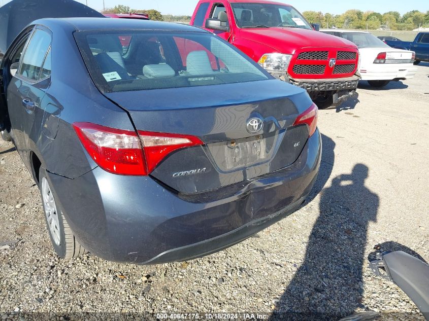 2017 Toyota Corolla Le VIN: 2T1BURHE0HC873590 Lot: 40647175