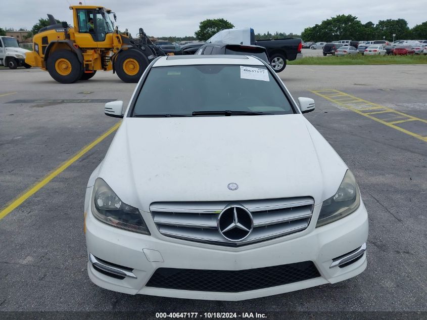2013 Mercedes-Benz C 250 Luxury/Sport VIN: WDDGF4HB1DR272445 Lot: 40647177