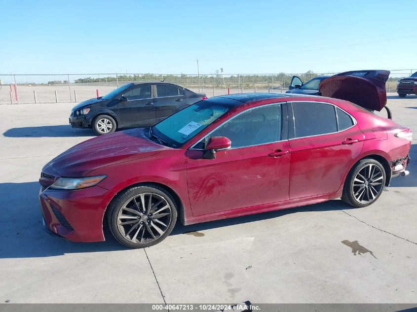 2018 Toyota Camry Xse/Xle VIN: 4T1BZ1HK2JU502265 Lot: 40647213