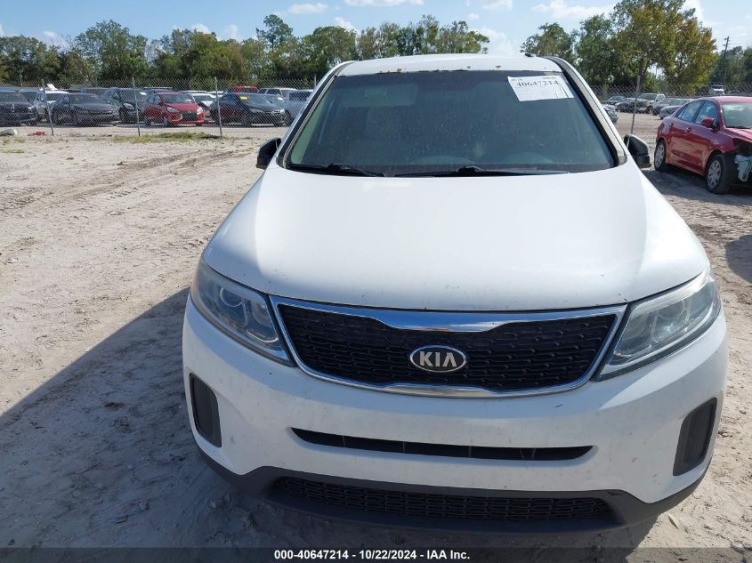 2015 Kia Sorento Lx VIN: 5XYKT3A67FG574151 Lot: 40647214