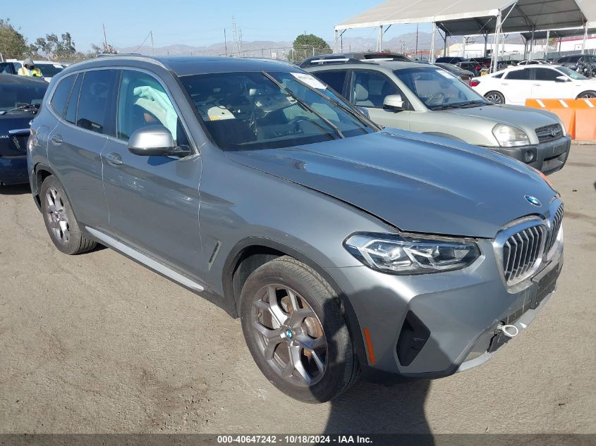 2023 BMW X3 XDRIVE30I - 5UX53DP06P9S97385