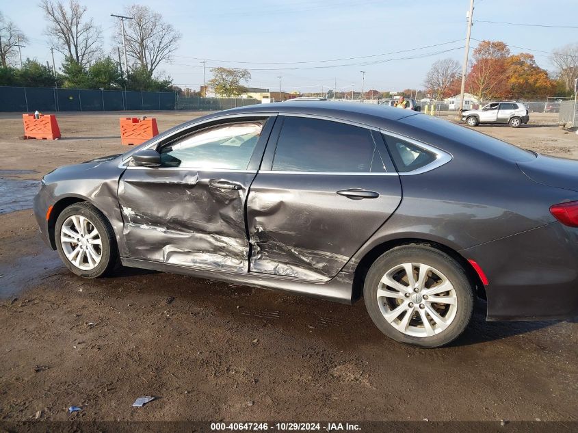 2016 Chrysler 200 Limited VIN: 1C3CCCAB2GN101323 Lot: 40647246