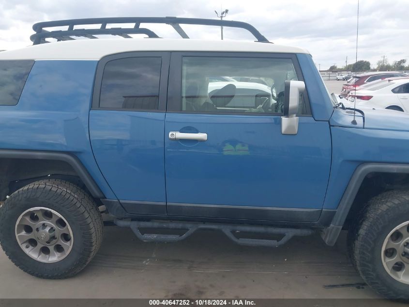 2012 Toyota Fj Cruiser VIN: JTEBU4BF3CK119610 Lot: 40647252