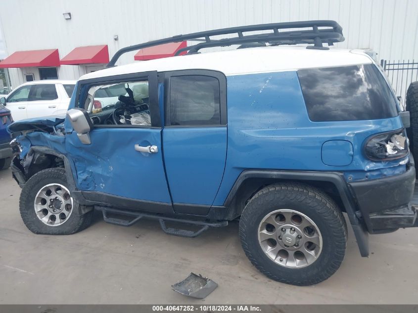 2012 Toyota Fj Cruiser VIN: JTEBU4BF3CK119610 Lot: 40647252