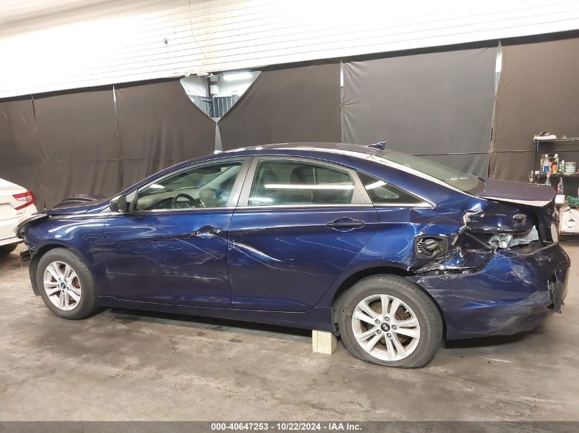 2013 Hyundai Sonata Gls VIN: 5NPEB4AC1DH763430 Lot: 40647253